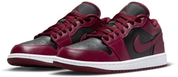Кросівки Nike AIR JORDAN 1 LOW DC0774-006 р.38,5 US 7,5 24,5 см бордовий