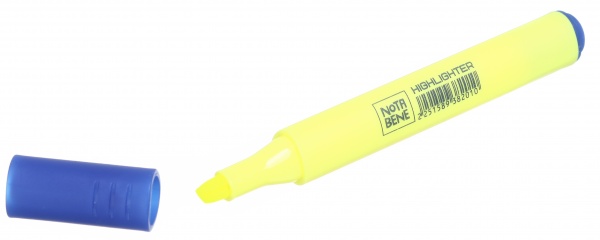Маркер текстовый Nota Bene треугольный 2-3 мм желтый 
