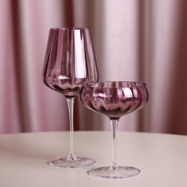 Бокал для шампанского Optic Hetaher 19-3465A 300 мл 1 шт. Wrzesniak Glassworks 