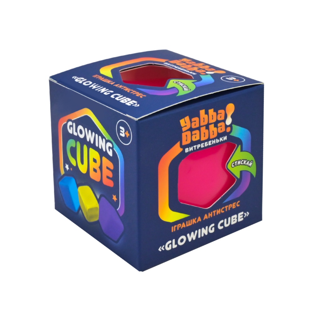Іграшка-антистрес Yabba Dabba Куб (сяє у темряві) YD2555