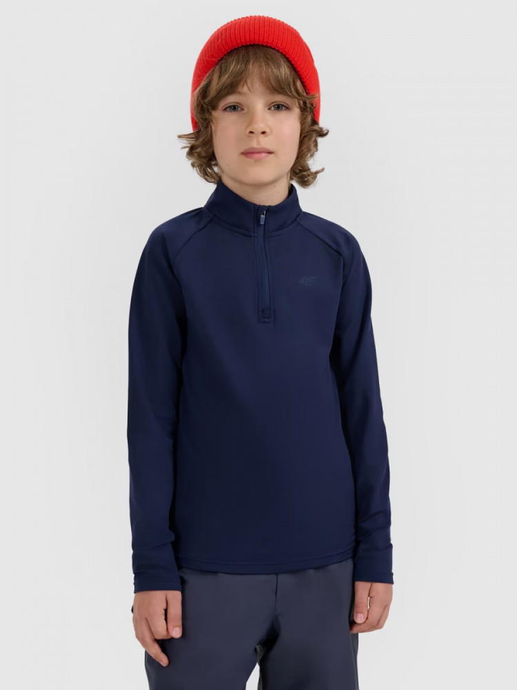 Джемпер 4F BRUSHED UNDERWEAR U106 4FJWAW25UBRUU106-31S р.128 синій