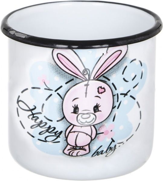 Кружка эмалированная Няшки 400 мл Idilia