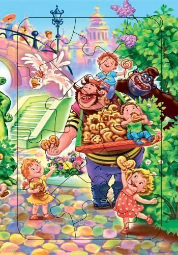 Книга-пазл Корней Чуковский «Бармалей» 978-966-746-205-5