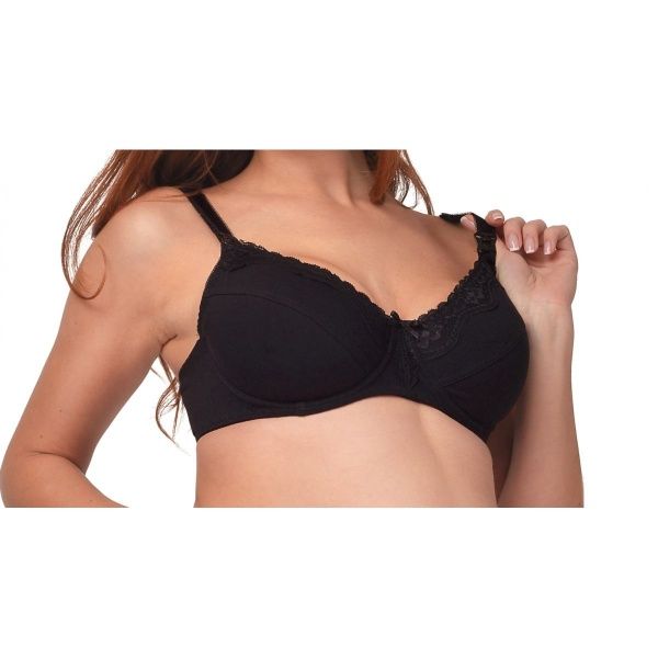 Бюстгальтер для годуючих Мамин Дом 844 р.85 C черный 