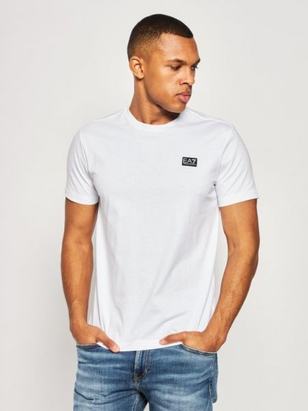 Футболка EA7 TRAIN CORE ID LABEL M TEE PJT3Z-3HPT02-1100 L білий