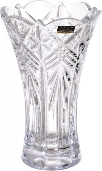 Ваза Taurus стеклянная прозрачная 20,5 см Bohemia