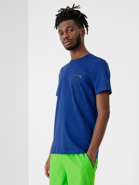 Футболка 4F D4L21-TSM228-31S р.S темно-синій