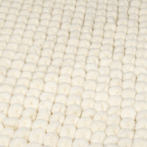 Килимок для ванної кімнати Homeline Solo 55х65 см молочний