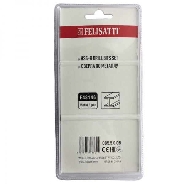 Набор сверл по дереву Felisatti 5 шт. F48146