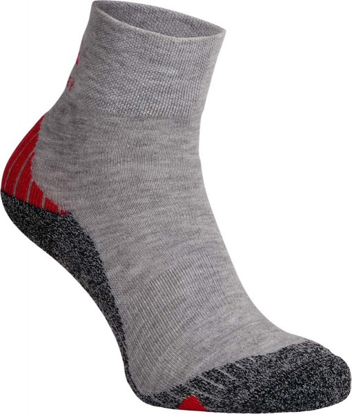 Шкарпетки McKinley Flo Quarter ux 267310-902031 р.42-44 червоно-сірий