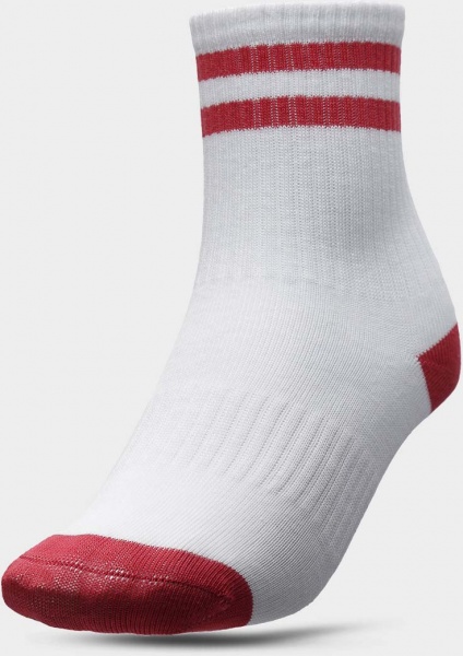 Шкарпетки 4F SOCKS CAS F061 (2pack) 4FJAW22USOCF061-90S р.32-35 білий