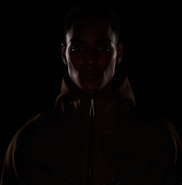 Джемпер Nike TCH FLC HOODIE FZ WR CU4489-259 р. XL коричневий