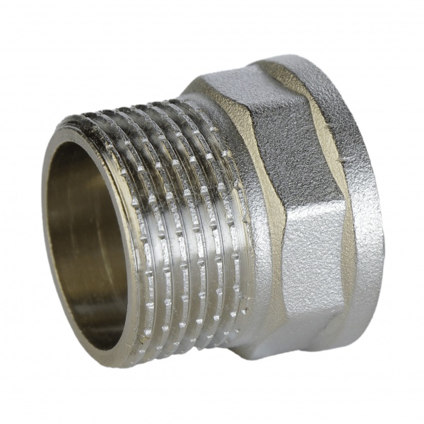 Перехідник ВЗ VA 3/4 х 3/4 нікельований