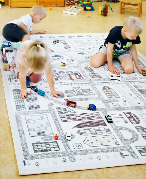 Килим Narma ULEJOE white 200x300 см двосторонній 