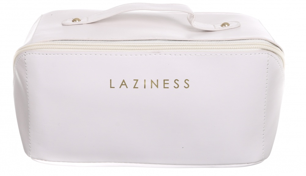 Косметичка Laziness 23,5x13x13 см молочна