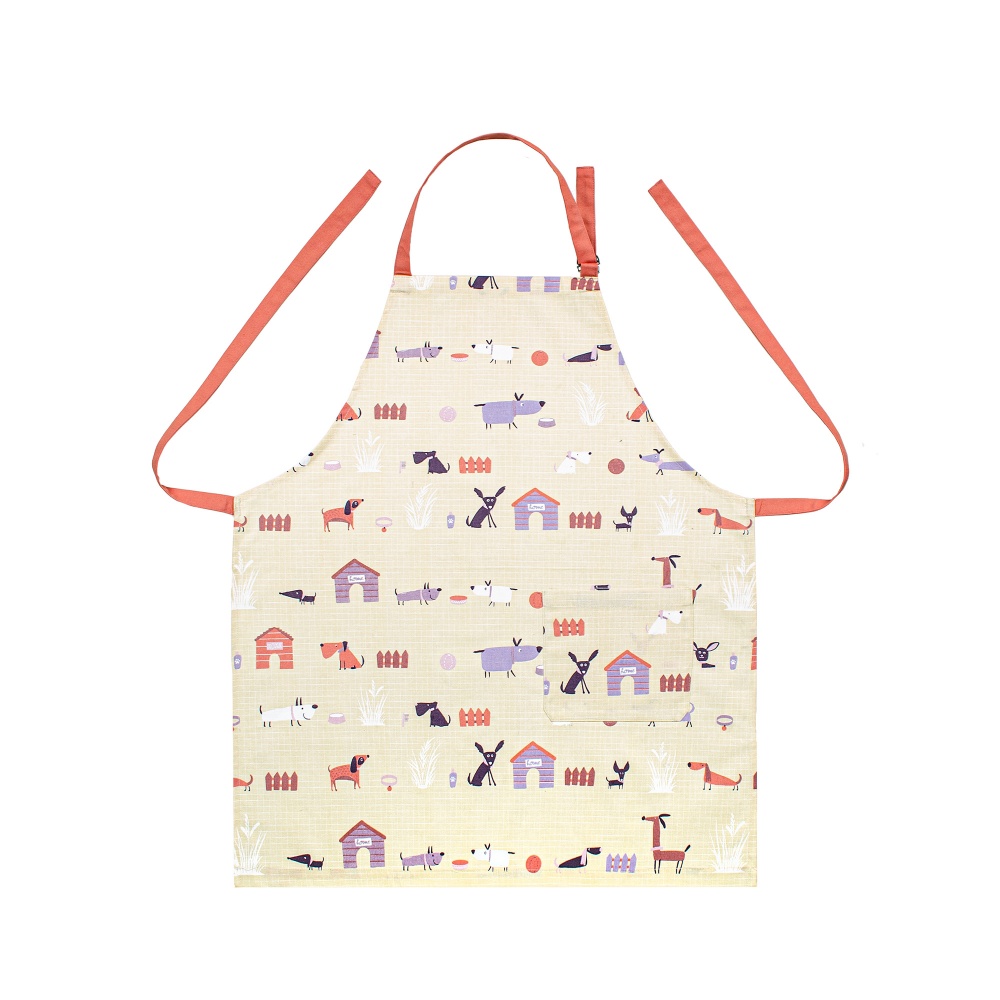 Фартук кухонный Песики песочный Homeline