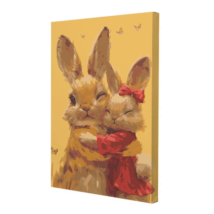 Набор для росписи по номерам Riviera Blanca Родные обьятия 28x40 см RB-1106