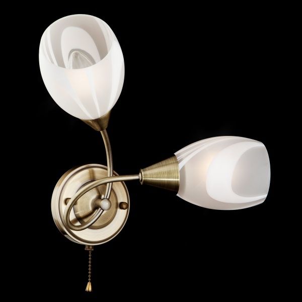 Бра Strotskis Virginia 2275/2 2x60 Вт E27 бронзовый