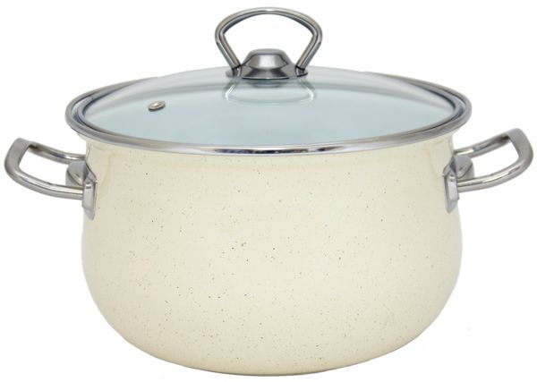 Кастрюля с крышкой 2,9 л 18 см Cream 6367513 Infinity