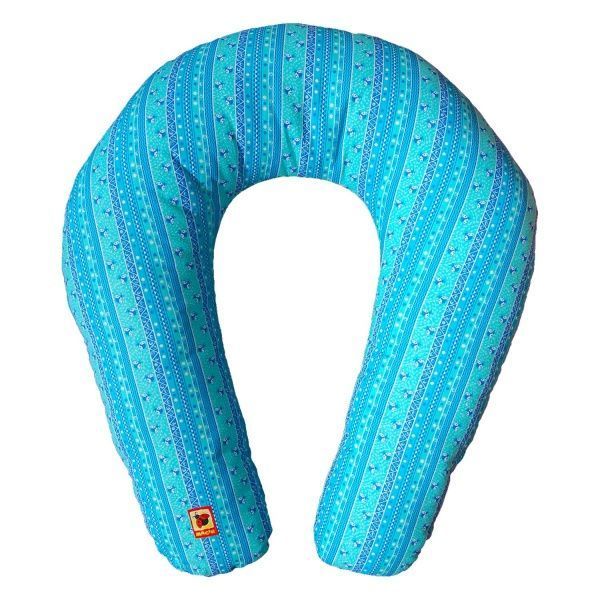 Подушка для годування Масік з чохлом блакитний 68х55 см МС 110612-04 