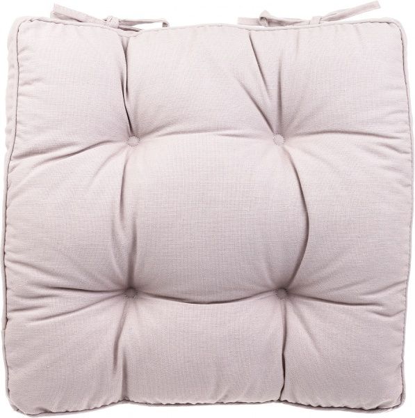 Подушка на стілець Ніжність 38х38 см рожевий