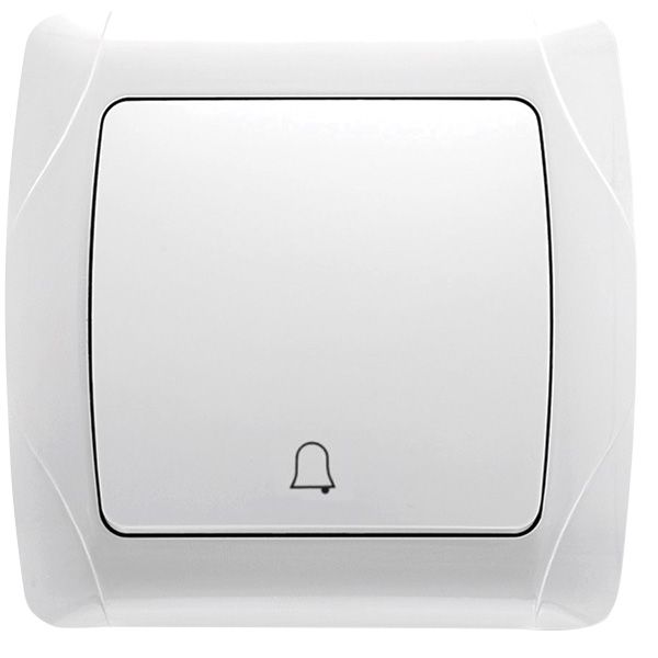 Кнопка звонка Viko Carmen белая