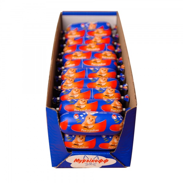 Корм Мурзікофф рол с рыбой 120 г