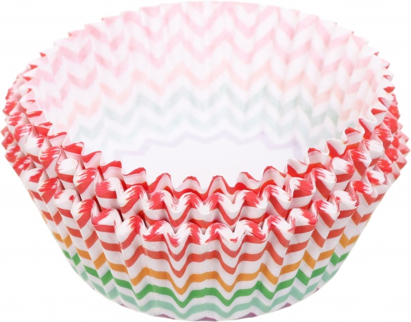 Формочки для кексов 6 см 60 шт. в ассортименте