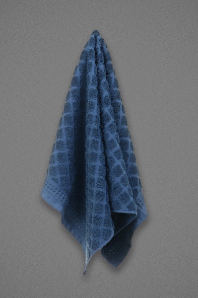 Полотенце махровое Nora 40x70 см синий 