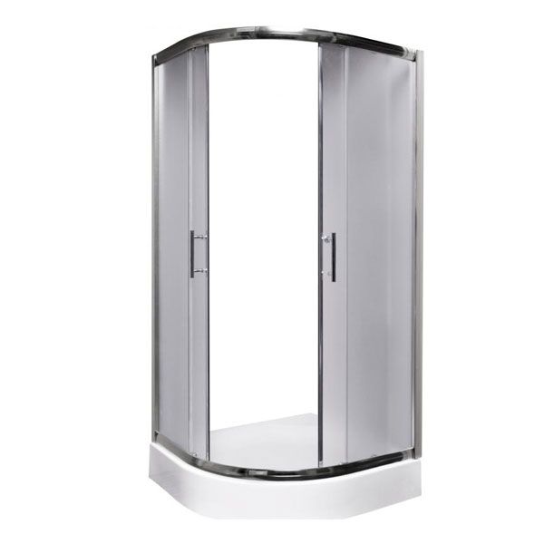 Душевая кабина ScandiSPA Smart 90x90x185 профиль хром, стекло мат.