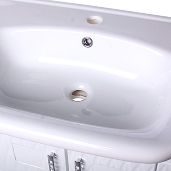 Тумба підлогова Aqua Rodos Ассоль 100 з умивальником New Klasik 081300-u