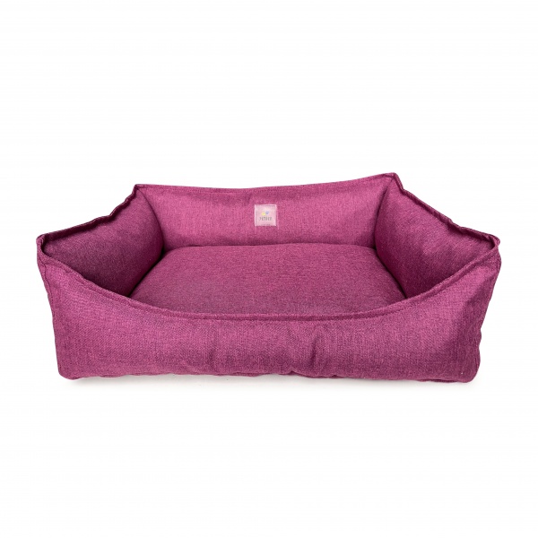 Лежак PETBED Mix Комфорт S 60x45x21 см рожевий