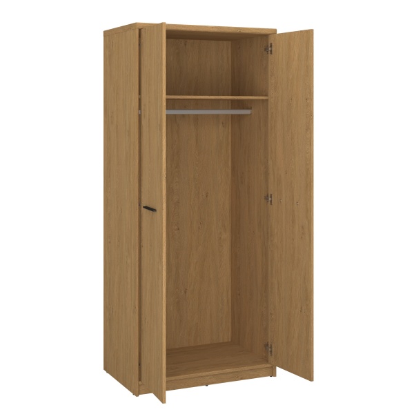 Шкаф гардеробный 2D PAVI дуб каменный 