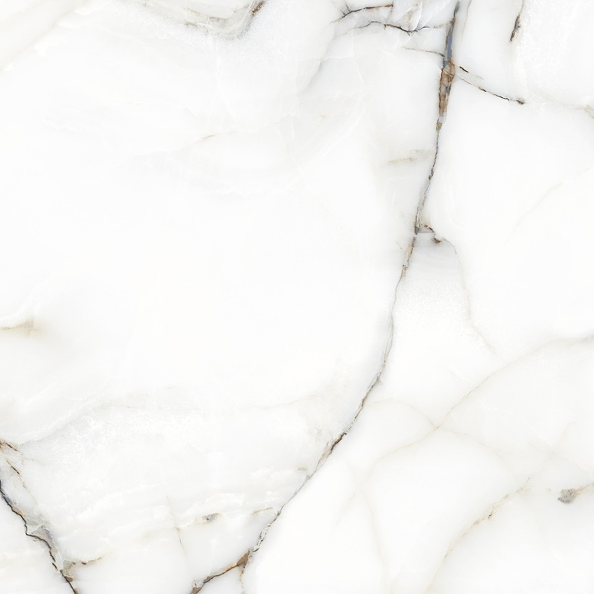 Плитка Cerossa Ceramica BOLD ONYX WHITE polished 60х60 см