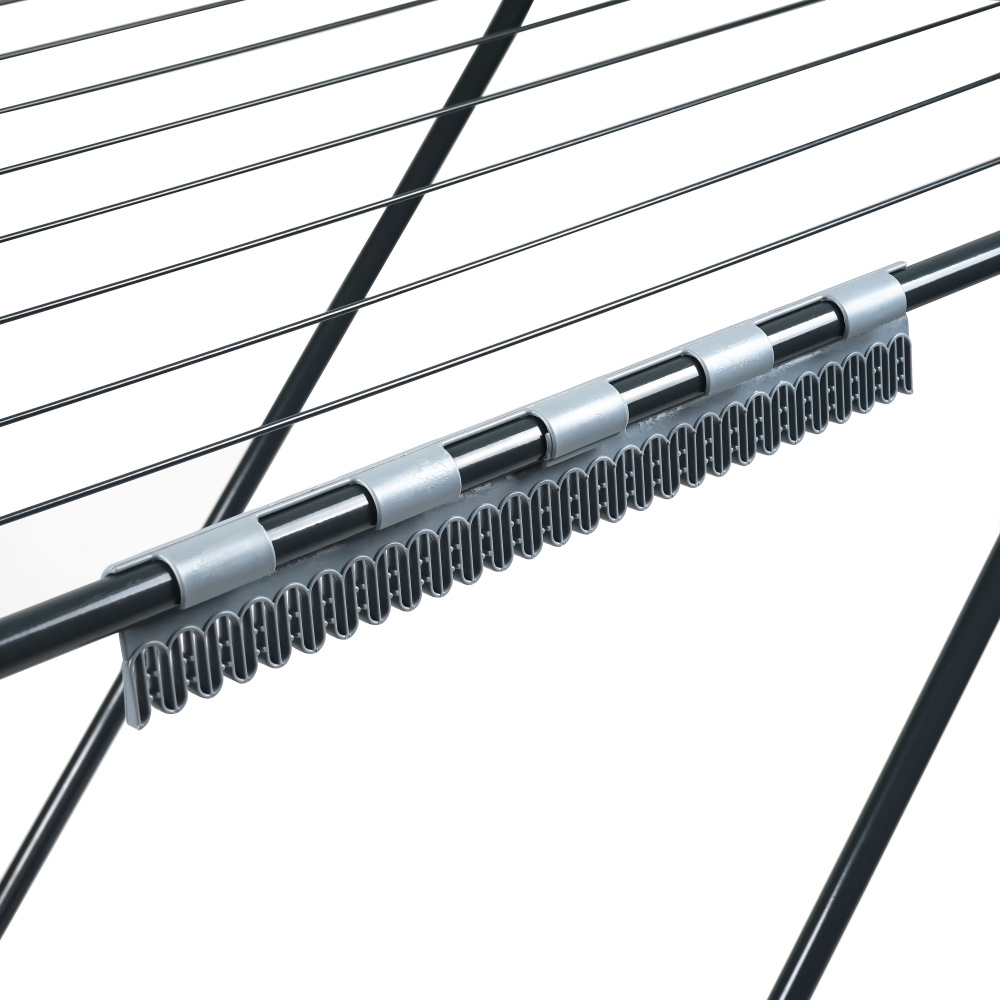 Сушарка для білизни AlexValex Premium 18м + Підставка під праску 28x15с м силіконова