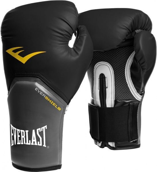 Боксерские перчатки Everlast Pro Style Elite Training Gloves 16oz 2316 черный