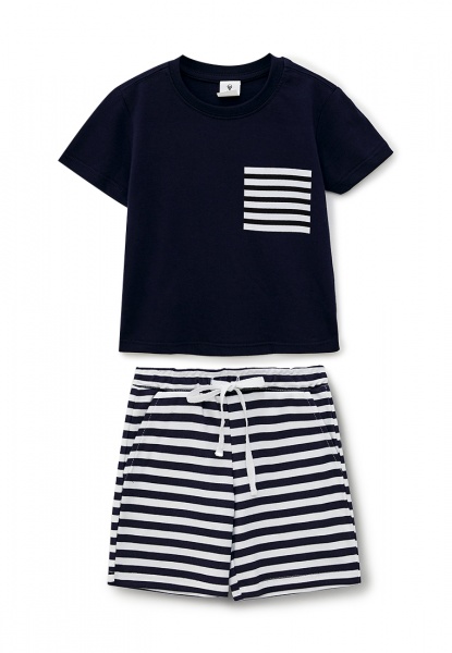 Комплект для хлопчиків Роза р.92 темно-синій 210312 