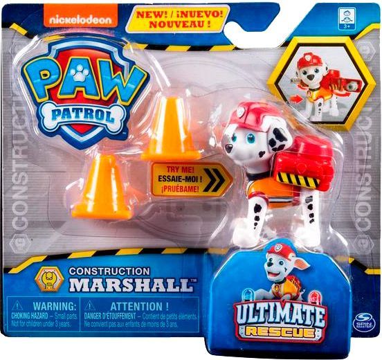 Фігурка Spin Master Paw Patrol Щенячий патруль Маршал з механічною функцією 