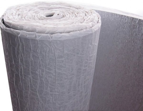 Полотно Izolon с односторонним фольгированием Base 8 мм