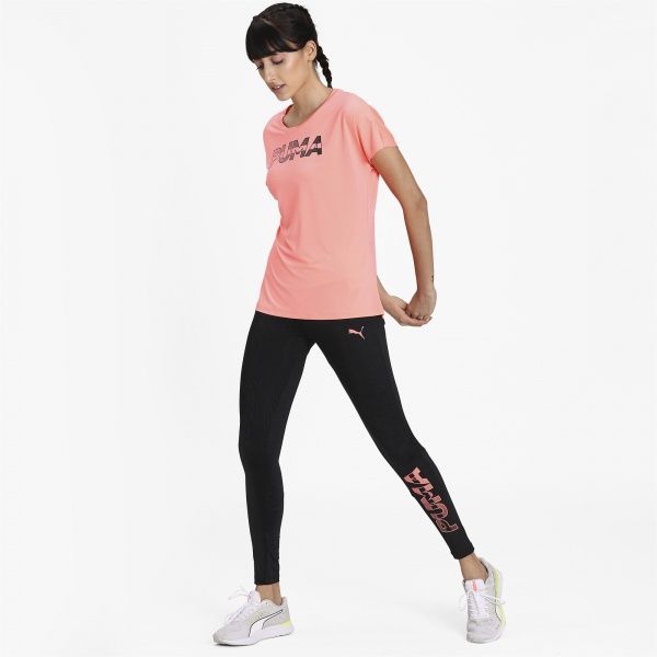 Футболка Puma Womens Training Big Logo Tee 58539230 XS рожевий