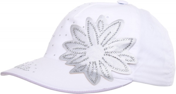 Кепка для девочек Pampona 21 L 01 р.48 белый 