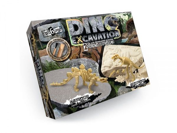 Ігровий набір Danko Toys для проведення розкопок DINO EXCAVATION укр.(6) в асортименті DEX-01-04,05,06
