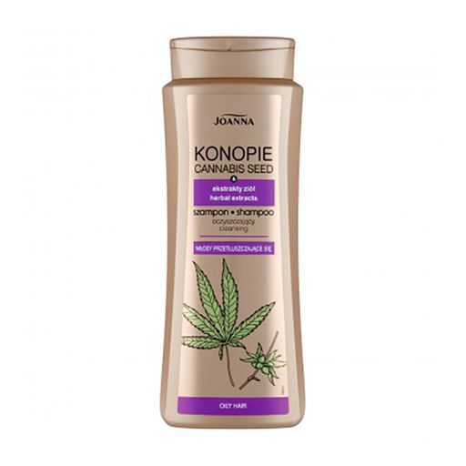 Шампунь Joanna з коноплею для жирного волосся 400 мл