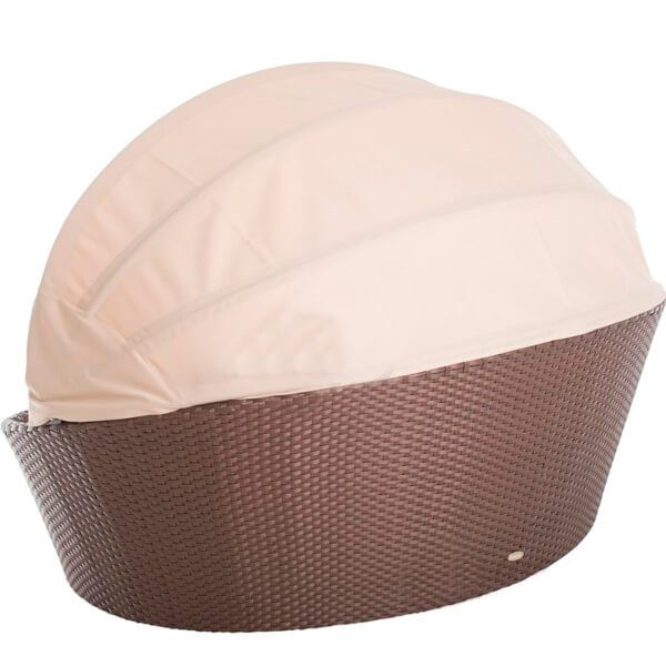 Софа з навісом Гавана коричнева