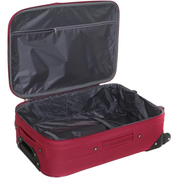 Чемодан UP! (Underprice) красный DF91603 46x33x15 cм 