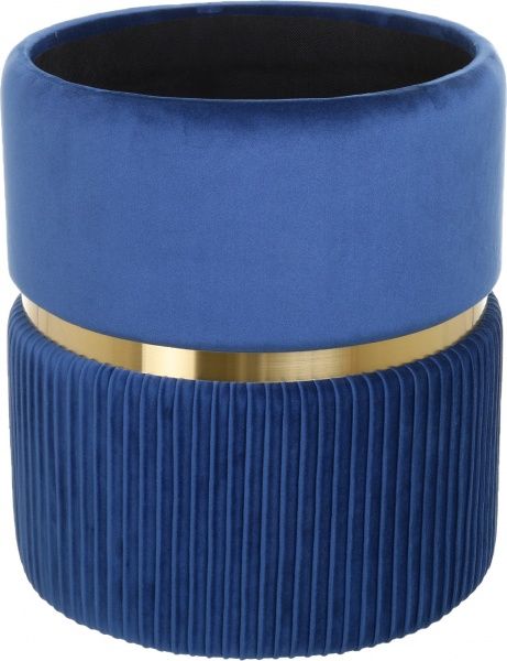 Сундук-пуф Bernard 31,5х31,5х38 см синий 