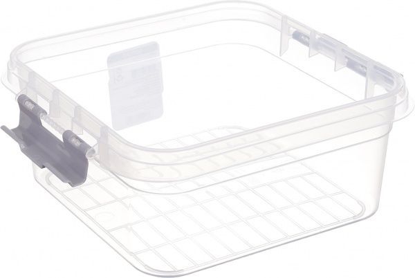 Ящик-органайзер для хранения Gondol Plastic Sewing Box серый 110x250x