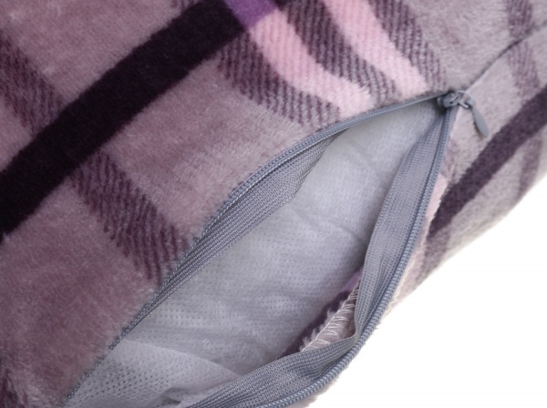 Подушка декоративная Home story 45x45 см фиолетовый Frannel 