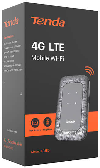 Маршрутизатор бездротовий TENDA 4G180V3.0 4G/LTE