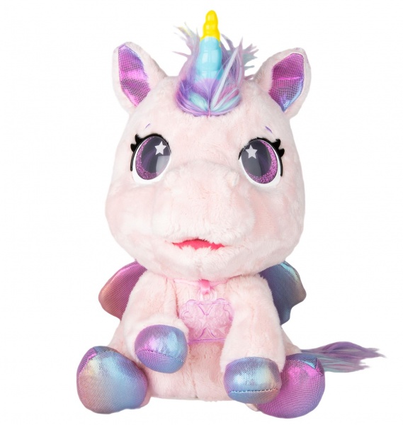 Игрушка интерактивная MY BABY UNICORN Единорог светло-розовый IMC093881SP